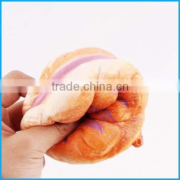 China wholesale stress release squishy fake bread Soft slow rising squishy toys