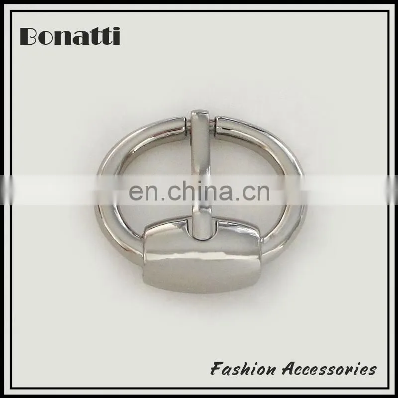 casual style bronze metal roller bag buckles