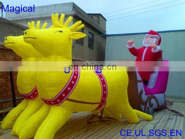 Christmas yard inflatable lamp/inflatable christmas