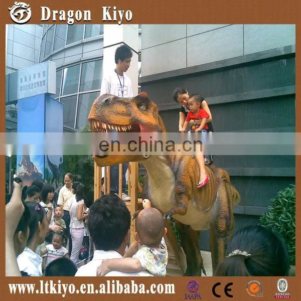 2016 popular walking dinosaur amusement rides for sale