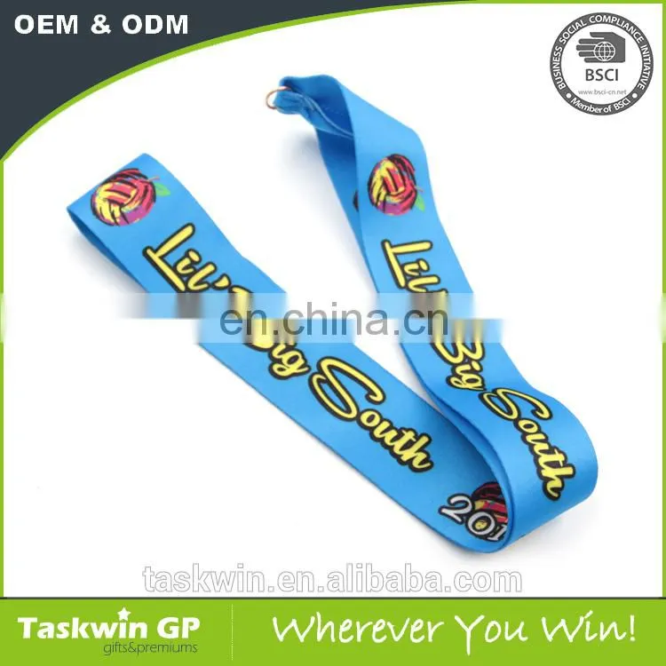 2017 new design sublimated lanyard with custom logo