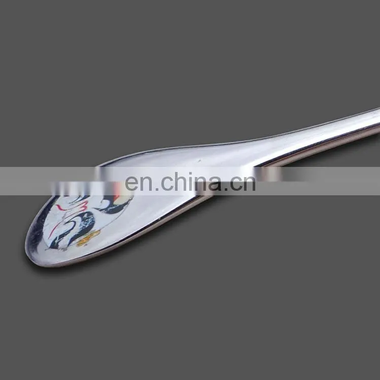 High quality baby bulk mini metal spoon