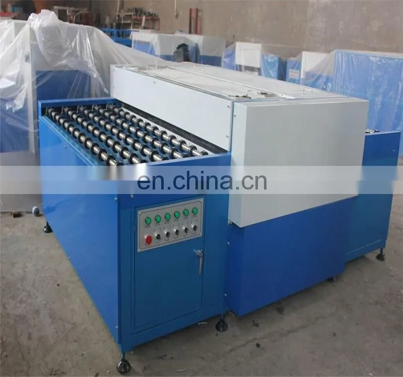 horizontal insulating glass washing and drying machine