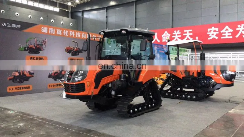 farm use good price of FJ-802 tractor crawler for wheat paddy field