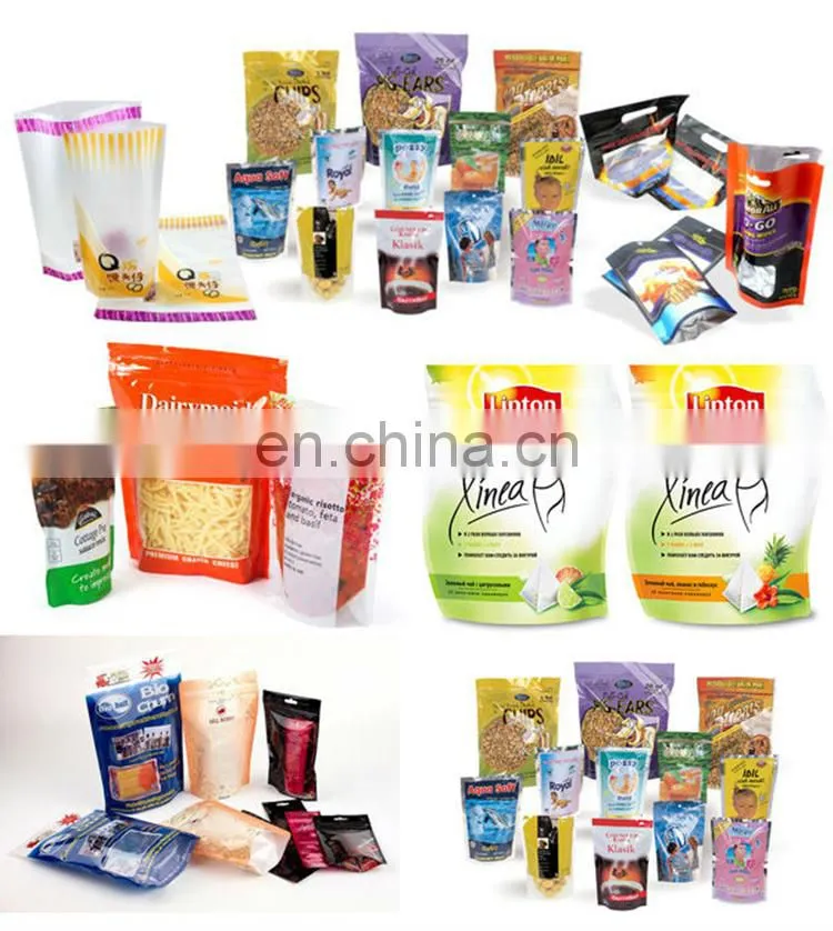 Automatic Bags and stand pouch filling and packing machine for powder