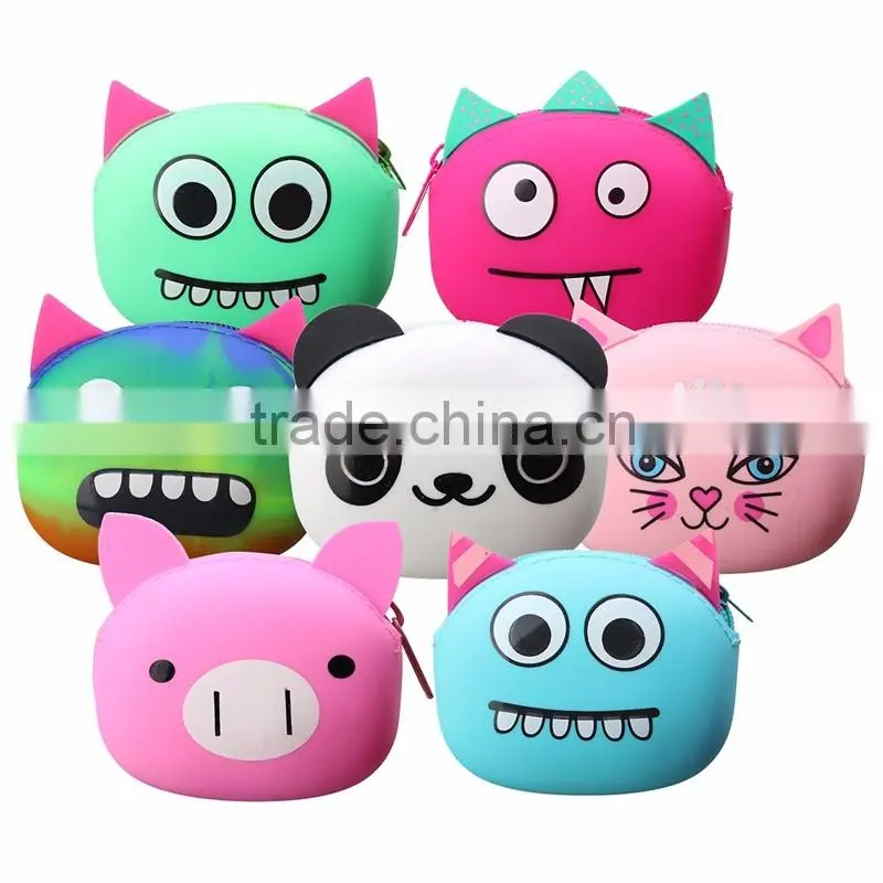 Custom Silicone Coin Purse Cute Coin Pouch Bag Pouch