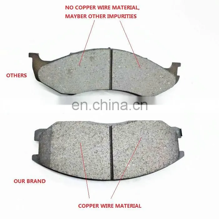 Low factory price Vehicle Parts For CHEVROLET Brake Pad with quality warranty SP1738 SDB1424 D1532-8741