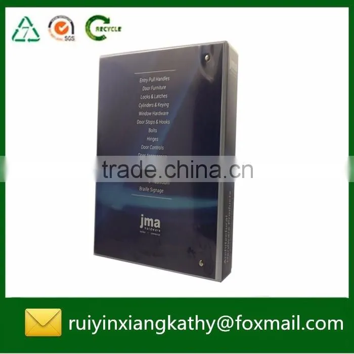 Thicken PP business supplier customized 3l ring binder