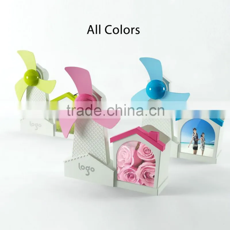 YGH521 Plastic Material and Battery Power Source Kids Mini Table Fan