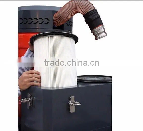 heavy duty industrial dust collector for concrete grinding