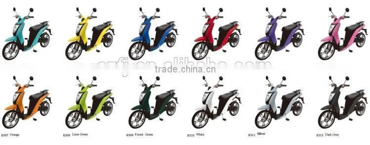 2015 modern beauty electric scooter, electric scooter shanghai with european standard EEC
