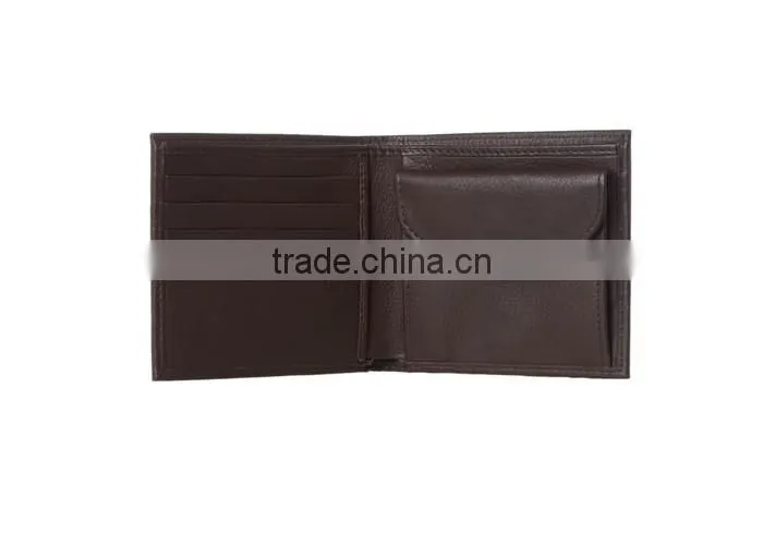 Top quality genuine leather coin wallet mens coin pocket wallet Front pocket wallet