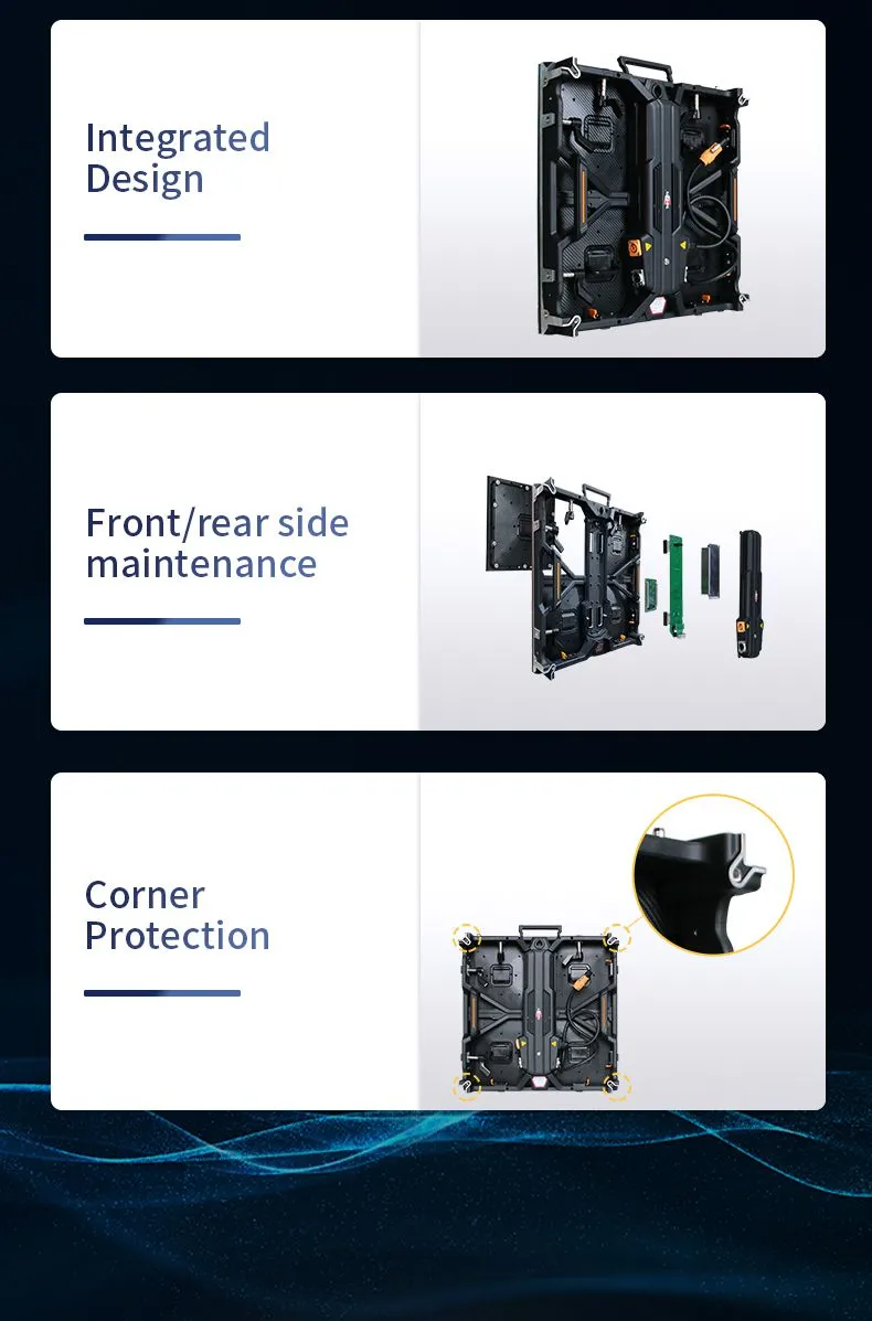High Quality Full Color P3.91 Outdoor Waterproof Giant Led Video Wall Event Rental Stage Display Screen
