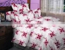 100% microfiber disperse printting beautiful bed sheet