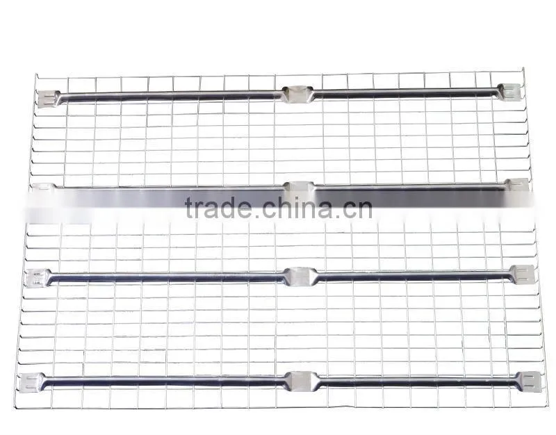 Flare welded galvanized storage steel wire deck railing