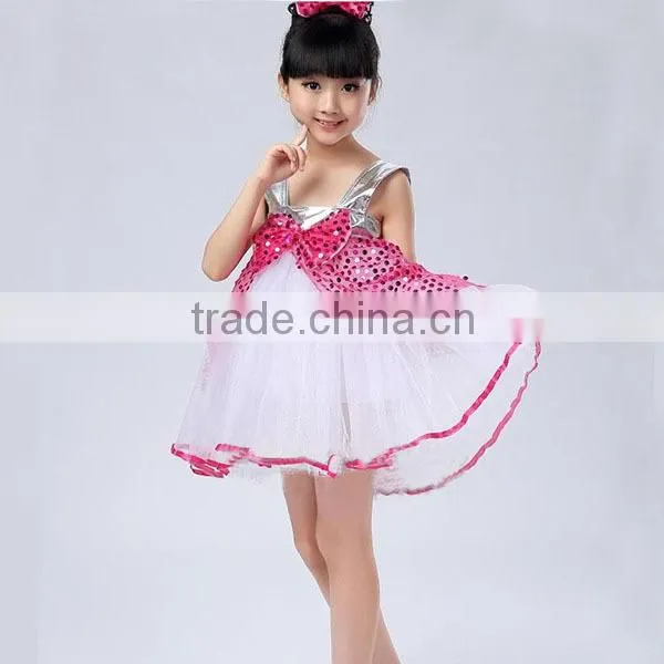 Promotion price bubble skirt flower girl dress flower girl baby party dresses (rose/ gold/ pink/ green)
