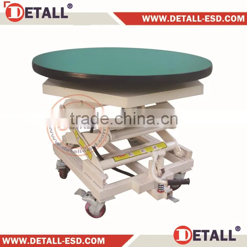 Movable electronics workbench with drawer (Detall)