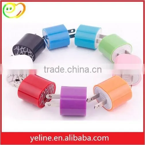 S4 dual USB adapter, 2.1A S5 wall charger, S6 candy color adapter