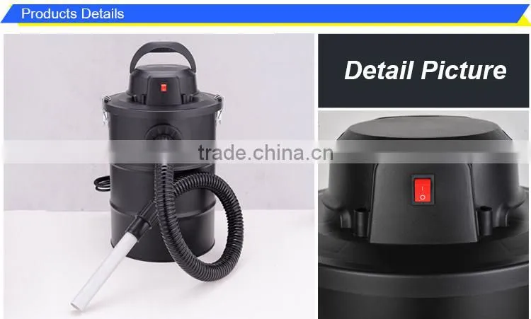 New CE GS ETL fireproof power electric fireplace hot ash collector vacuum cleaner