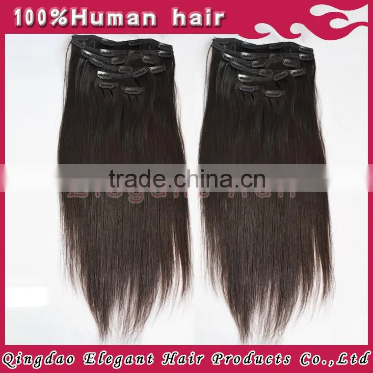 2015 wholesale price Clip In Hair extension