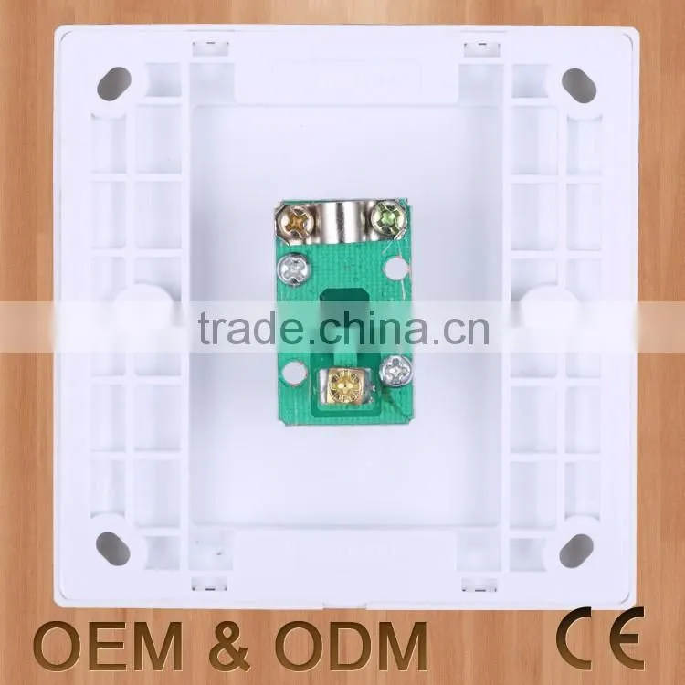 White new fashion satellite socket for home decoration