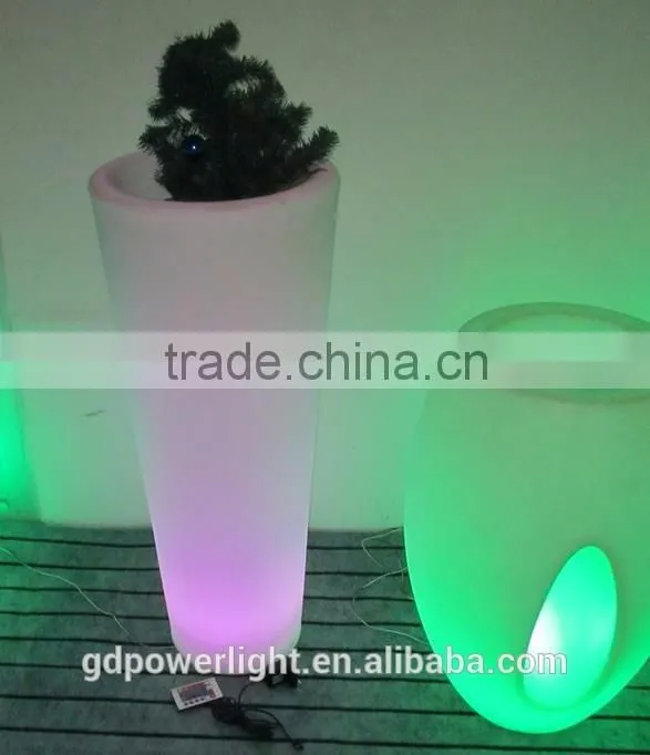 Led Flower pot with remote control YXF-3890A1
