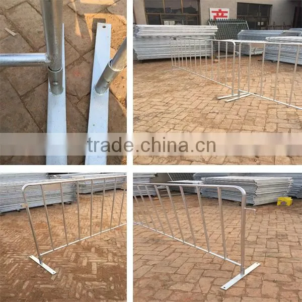 Alibaba China Manufacturer Cheap Galvanized Crowd Control Barrier Price / crowd control barricade