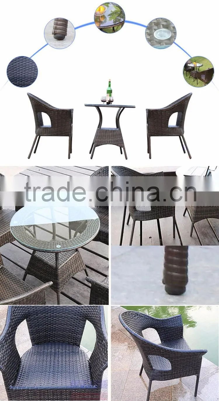 Garden Vietnam Wicker Rattan Furniture Outdoor Rattan Set Wicker Plastic Rattan Furniture