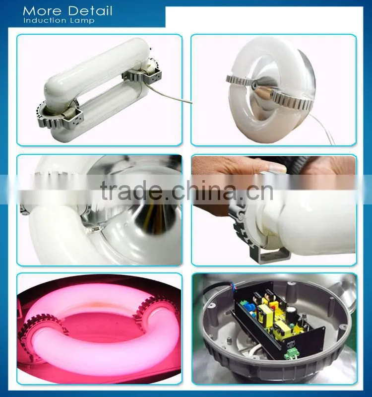 plant induction grow light and hydroponics growing light system