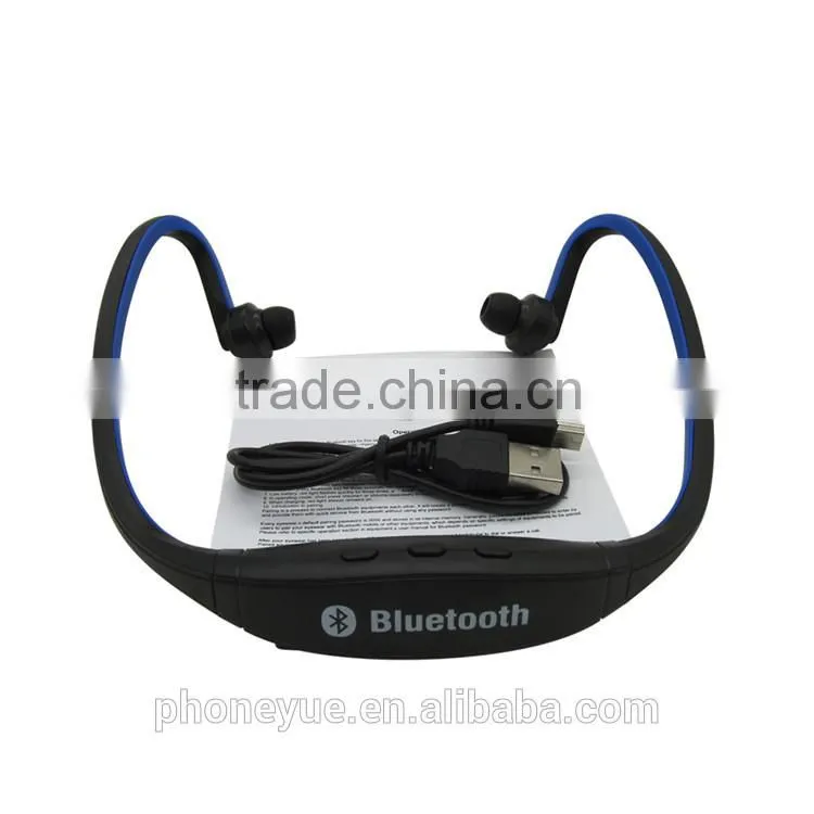 free sample neckband S9 sport wireless bluetooth 4.0 headphone earphone