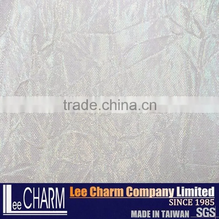 100% Polyester Metallic Luster Textile Fabric