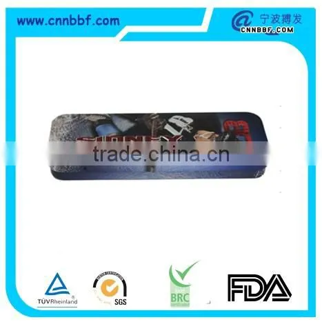 Cheap Rectangle tin pen box can box case