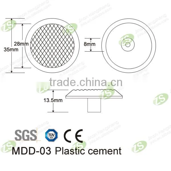 Stainless steel tactile indicator in other roadway products
