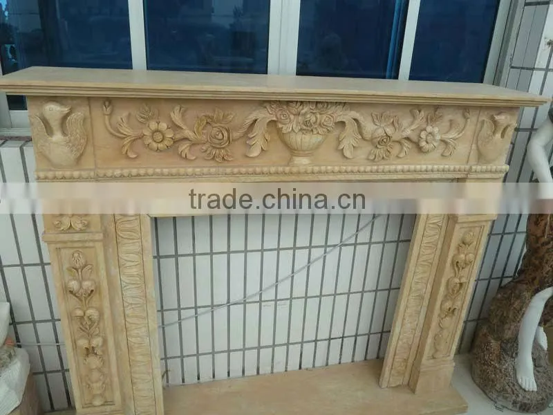 China Natural Stone Fireplace