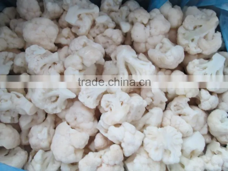 IQF frozen Cauliflower with good quality and hot price