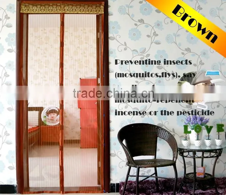 Closed Good Prevent Mosquito Soft Screen Door