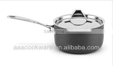 Professional hard-anodized Aluminium kitchenware/cookware with stainless steel lid