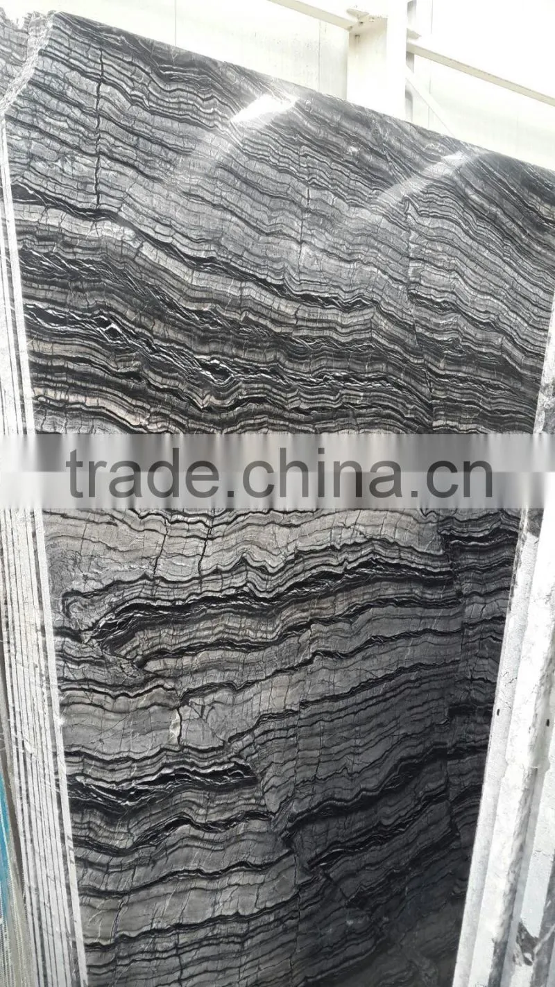 2016 hot sale polished cheap Chinese brown marble dark emperador slab