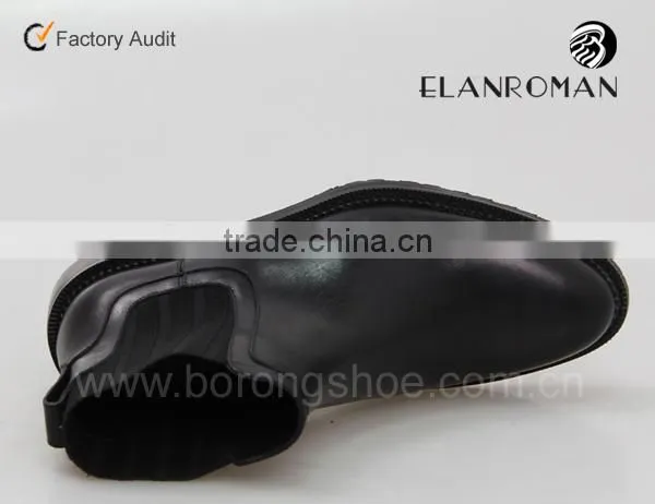 Italian fashion leather boots shoes men for outdoor