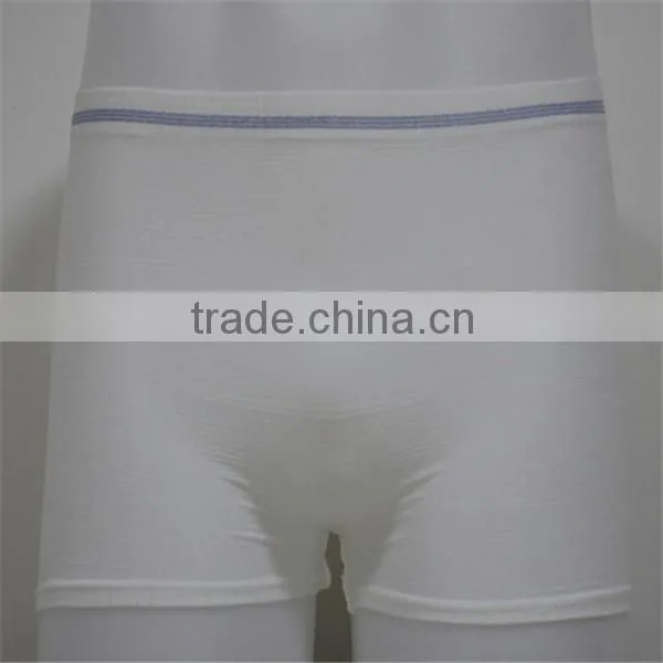 Reusable Seamless Medical Hospital Adult Disposable Briefs