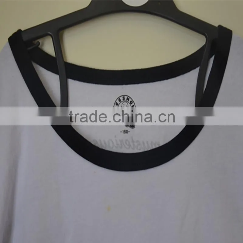 Custom logo promotional 100% cotton printing elongated white women ladies t shirt