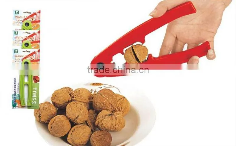 ZINC ALLOY +ABS 118*5.2*1.3 Useful home nut tools walnut tongs