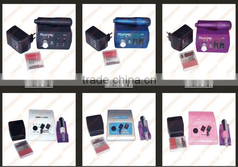 Electric Nail Drill Glazing Manicure Tool File Machine with Foot Pedal 1492 +EU plug/US plug