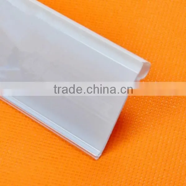 white data strip shelf strip with adhisive