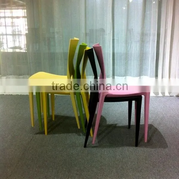 Cosmo mercial training colorful plastic student chair, HYX-201