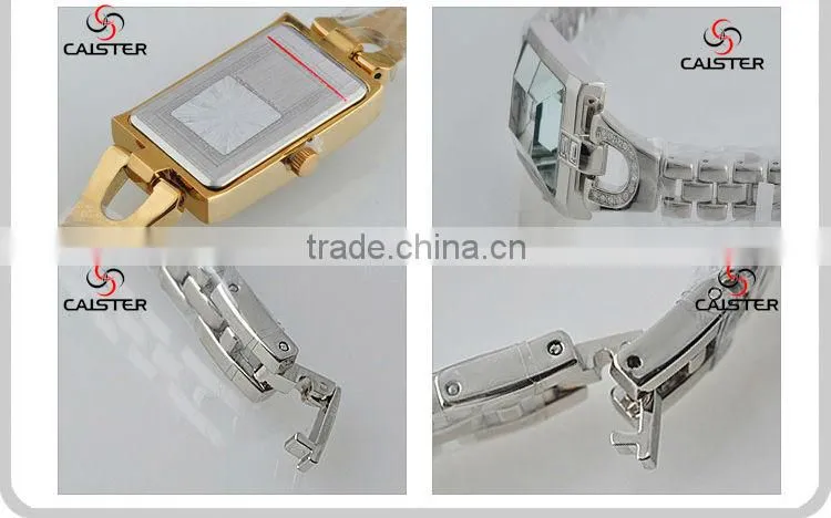 Top quality brass watch Japan movement quartz watch for lady
