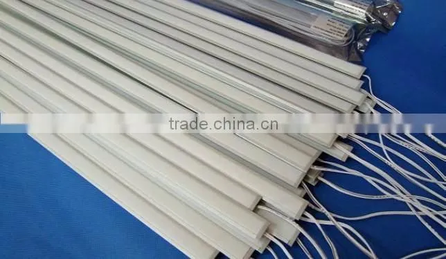 white and gray color extruded aluminum profile for decoration