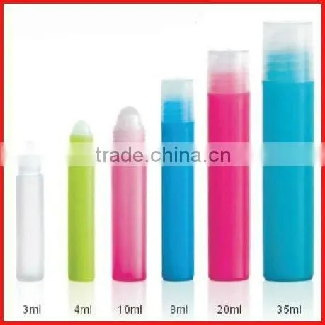 7ml plastic PP roll on perfume bottle