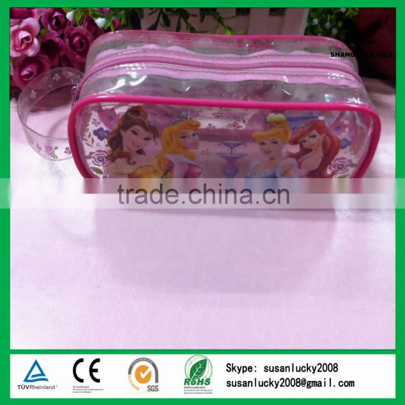 2015 new model printing pvc pencil bag