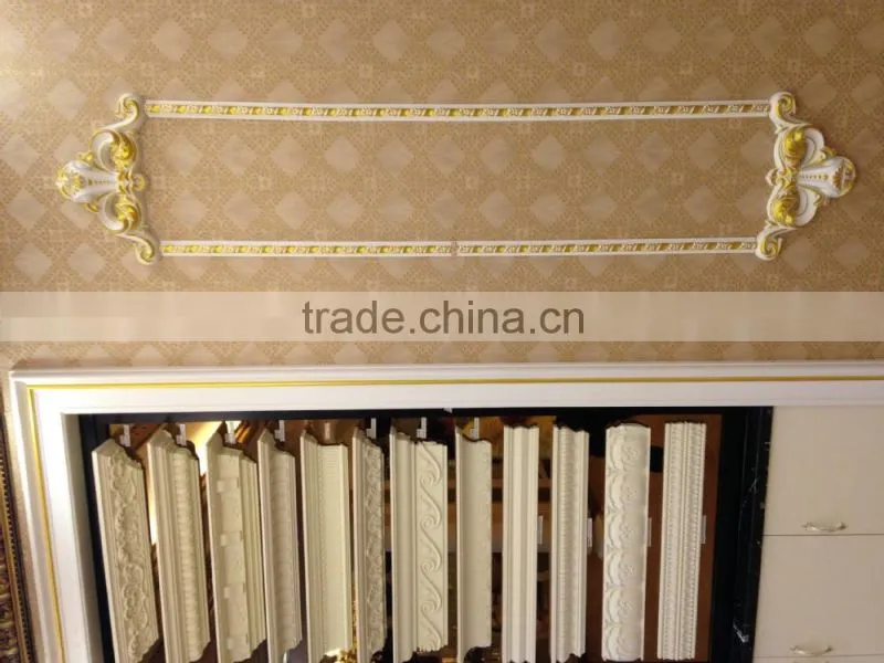 Interir Decoration PU plastic crown mouldings